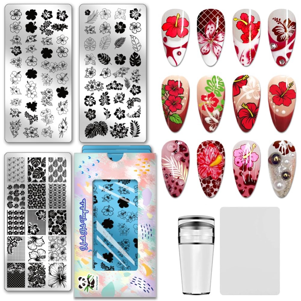 Nail Stamping Plate - قوالب فن الأظافر من الفولاذ المقاوم