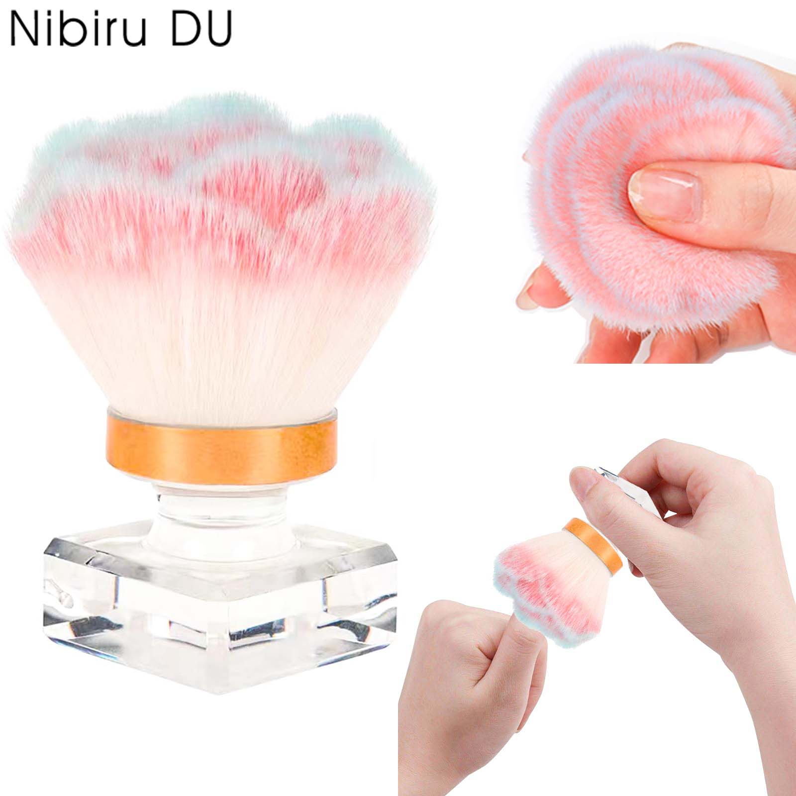 Nail Art For Men - مسمار الفن روز على شكل فرشاة