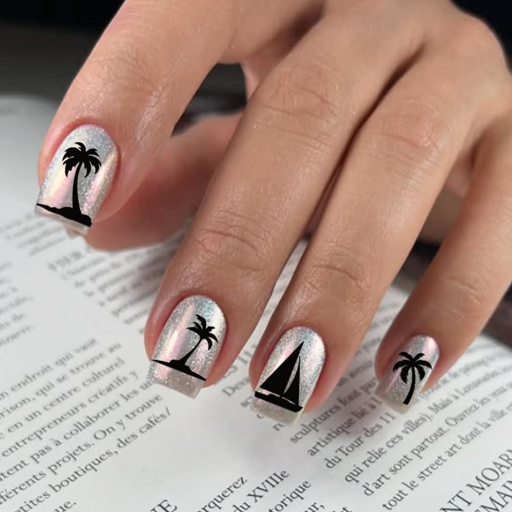 3 قطع من قوالب طباعة الأظافر ب - مراجعة Nail Stamping Plate وسعره