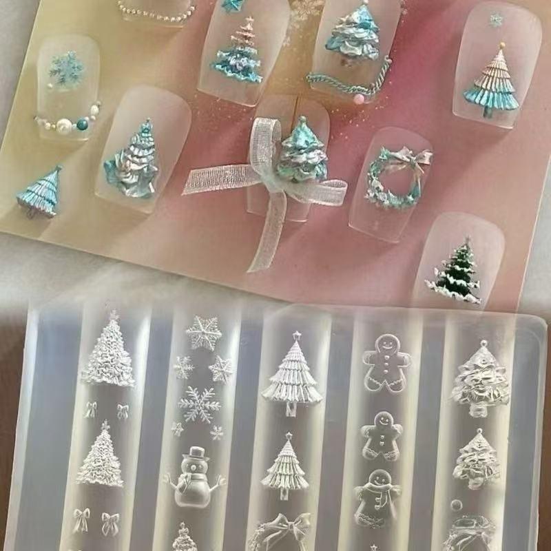 عيد الميلاد ثلج شجرة عيد الميل - مراجعة Nail Art For Men وسعره