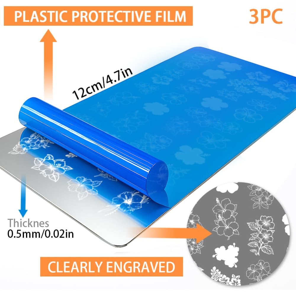 قوالب فن الأظافر من الفولاذ ال - مراجعة Nail Stamping Plate وسعره