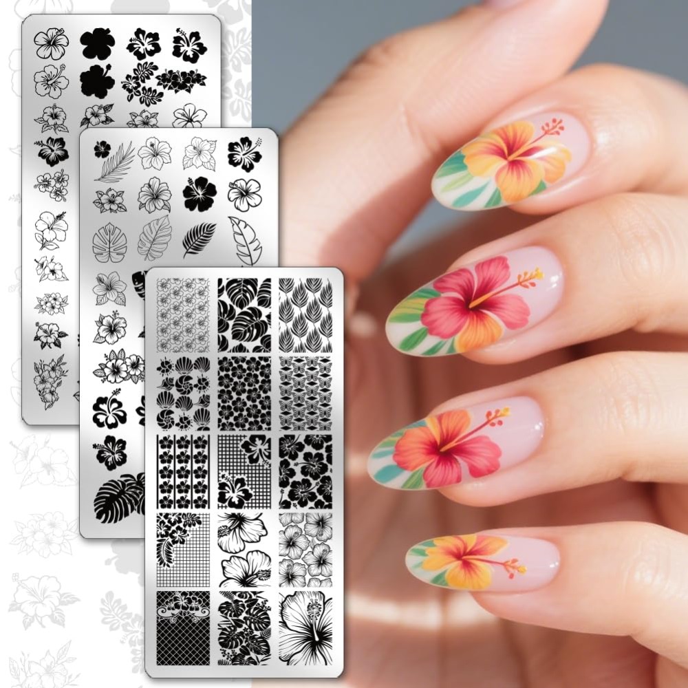 قوالب فن الأظافر من الفولاذ ال - مراجعة Nail Stamping Plate وسعره