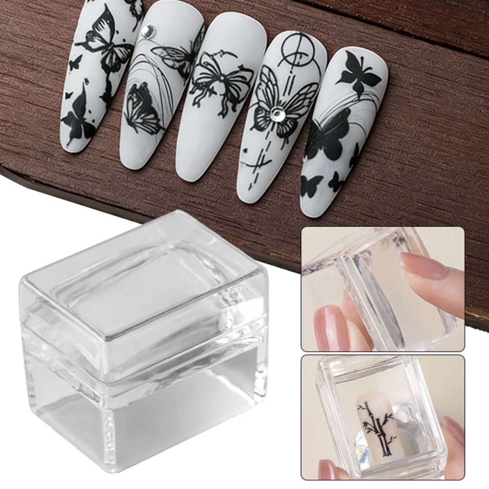 قوالب طباعة أظافر شفافة جديدة  - مراجعة Nail Stamping Plate وسعره