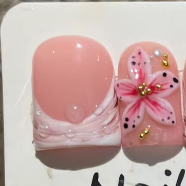 10 قطع/مجموعة أظافر صناعية قصي - مراجعة Nail Art Leopard وسعره