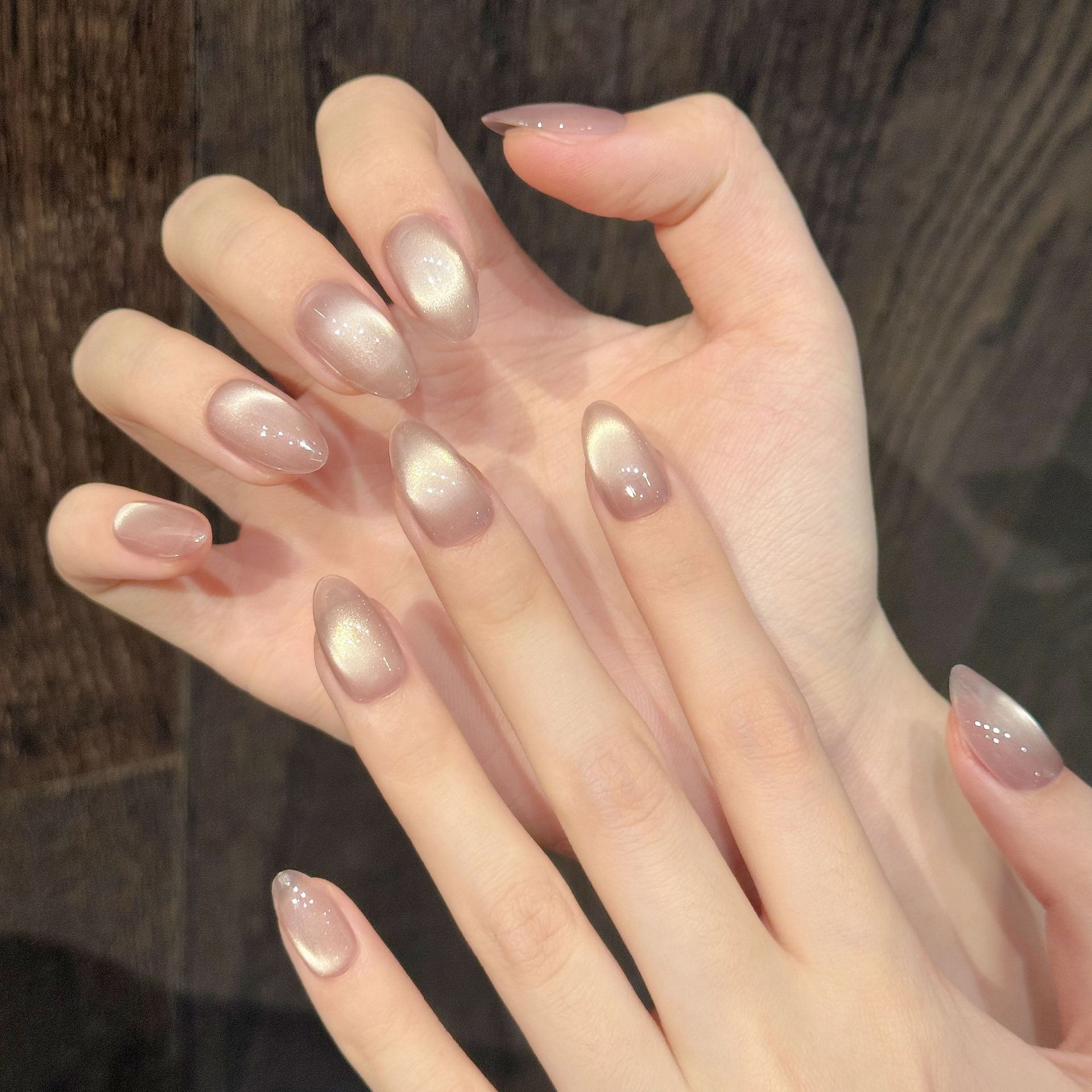 10 قطعة الصحافة اليدوية على ال - مراجعة Nail Art Cat Eye وسعره
