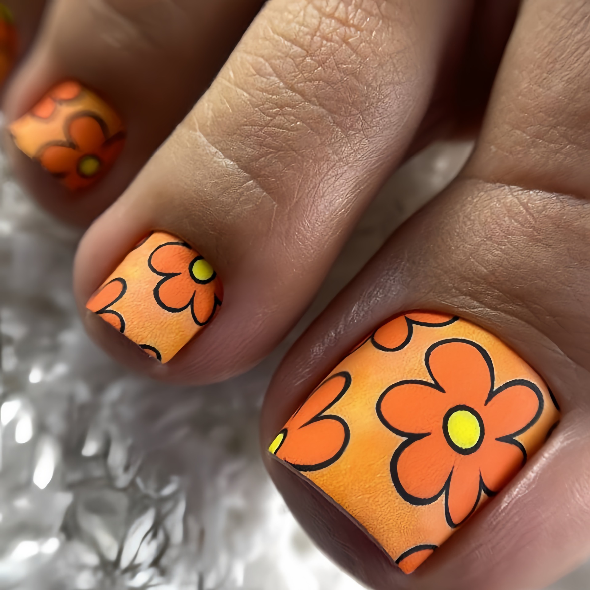 24 قطعة y2k اضغط على أظافر الق - مراجعة Nail Art Leopard وسعره
