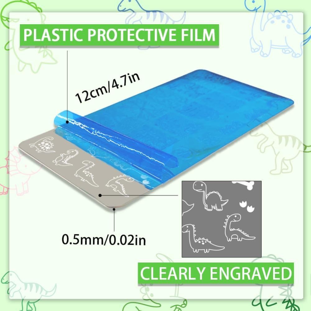 3 قطع من لوحات ختم الأظافر بتص - مراجعة Nail Stamping Plate وسعره