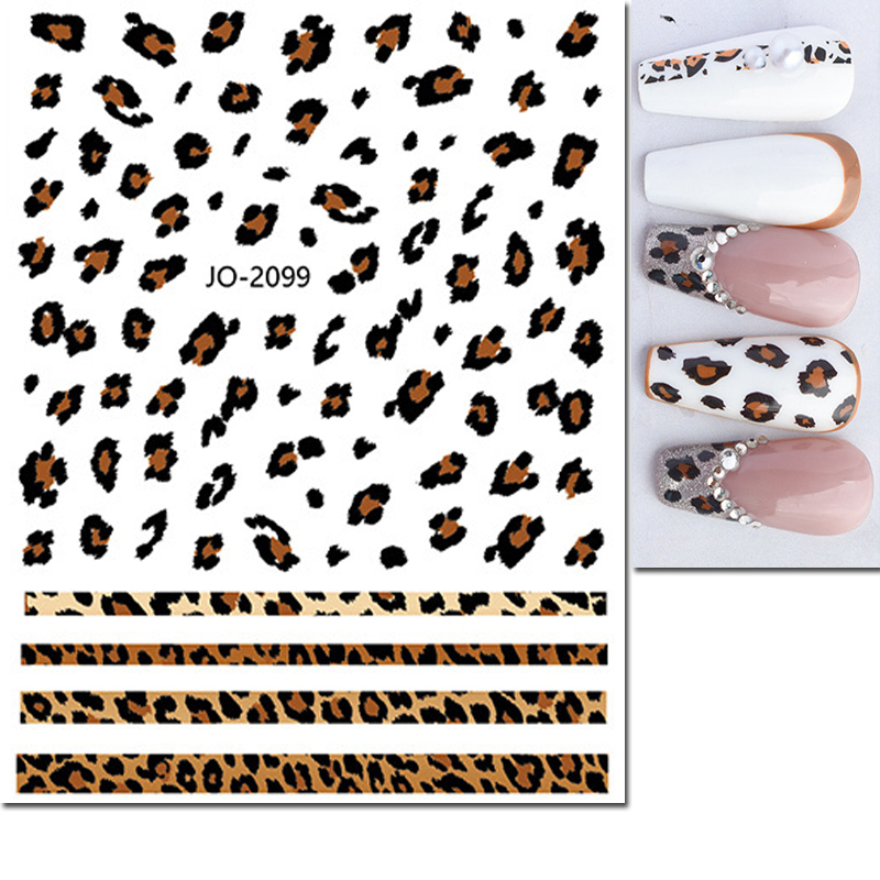 مسمار الفن ثلاثية الأبعاد الشا - مراجعة Nail Art Leopard وسعره